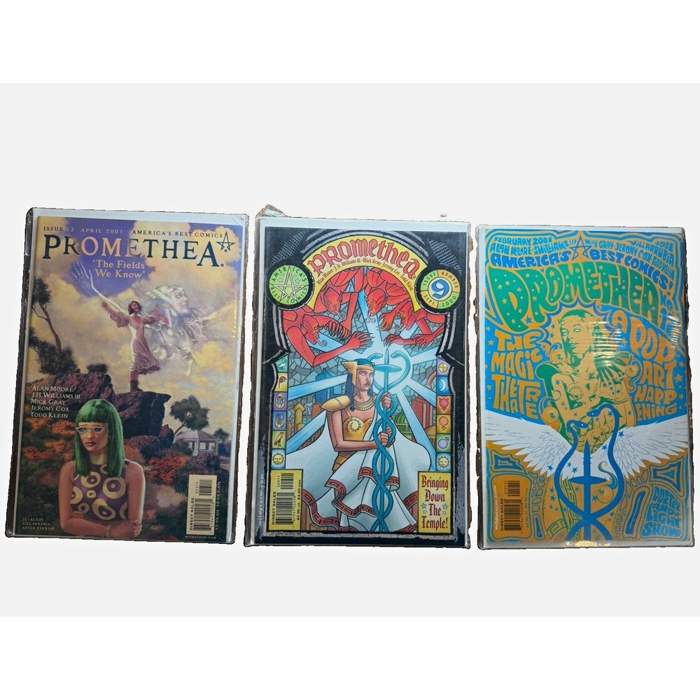 Promethea #9 #12 #13 America's Best Comics Alan Moore J.H. Williams III Lot